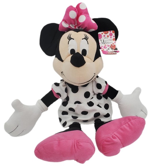 Disney Other - NWT Disney Minnie Mouse Large 23" Plush Doll Stuffed Animal Toy Gift Collectors